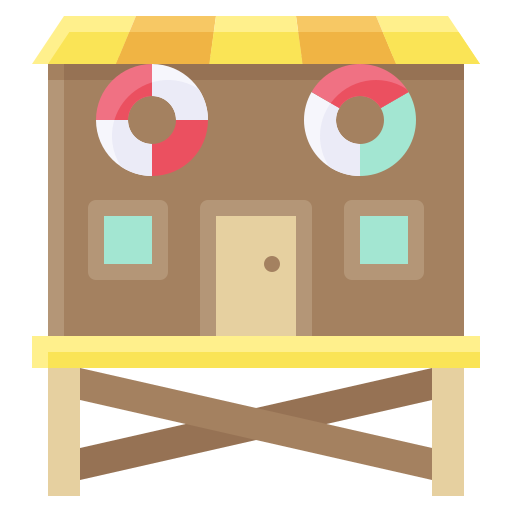 cabaña Generic Flat icono