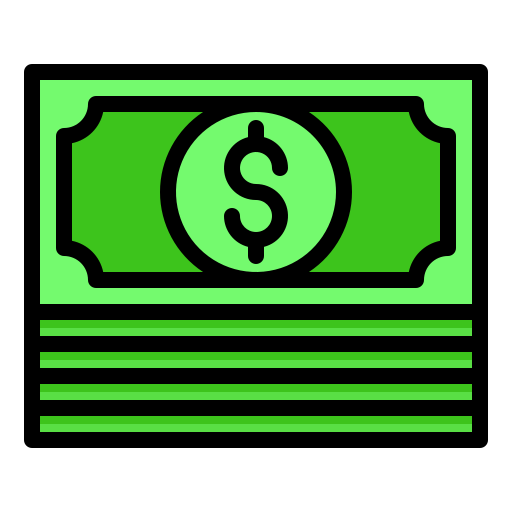Banknotes Generic Outline Color icon