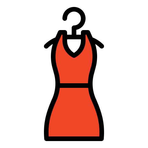 Платье Generic Outline Color иконка