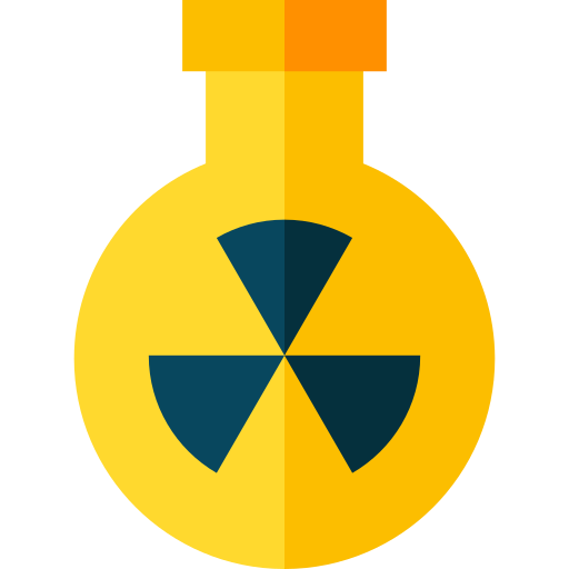 química Basic Straight Flat icono