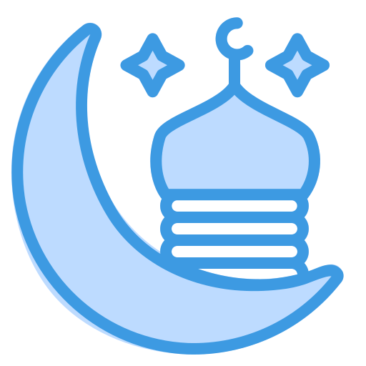 creciente Generic Blue icono