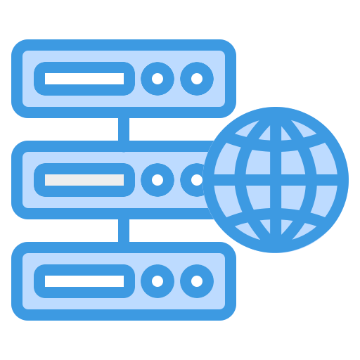 web-hosting Generic Blue icon