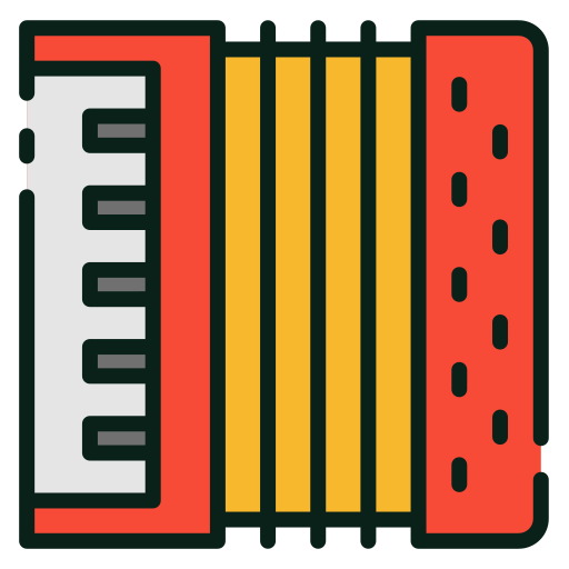 accordeon Good Ware Lineal Color icoon