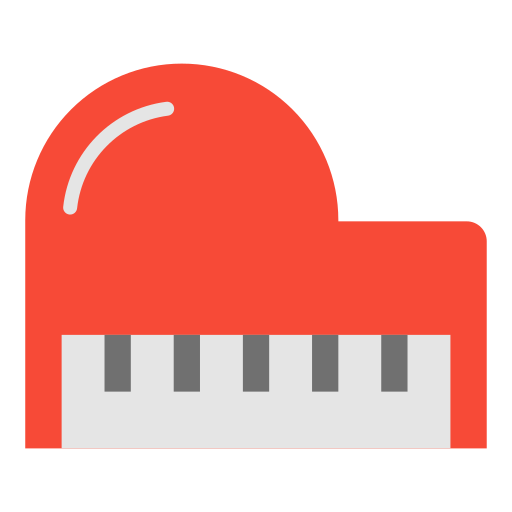 ピアノ Good Ware Flat icon