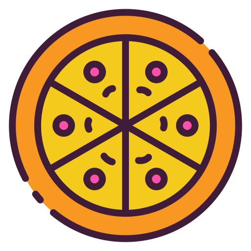 피자 Good Ware Lineal Color icon