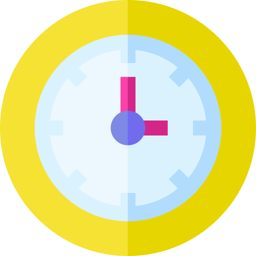 uhr Basic Straight Flat icon