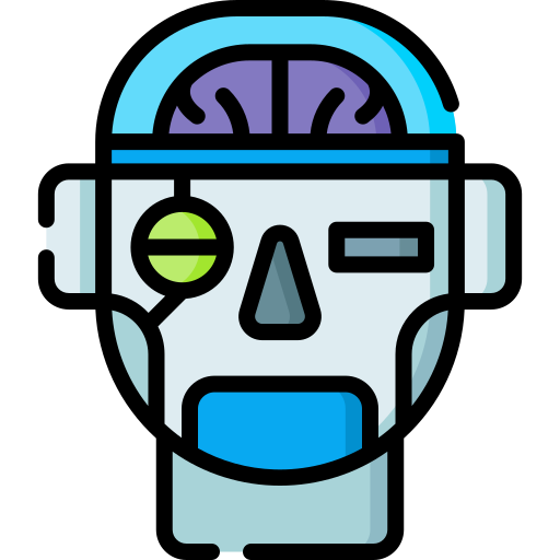 Cyborg Special Lineal color icon