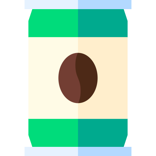 café Basic Straight Flat Icône