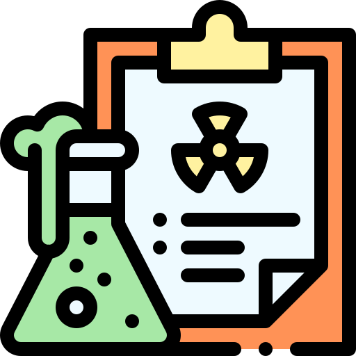 Nuclear Detailed Rounded Lineal color icon