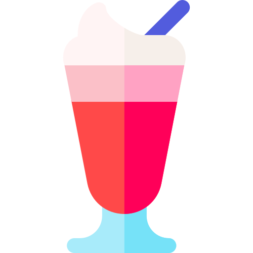 milkshake Basic Rounded Flat icoon