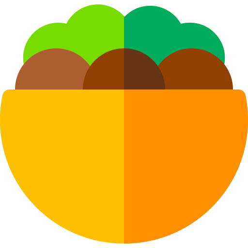 falafel Basic Rounded Flat icon
