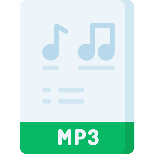 archivo mp3 Special Flat icono