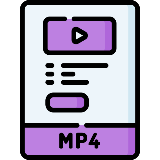 mp4 Special Lineal color icon