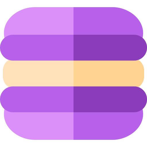 Macaroon Basic Rounded Flat icon