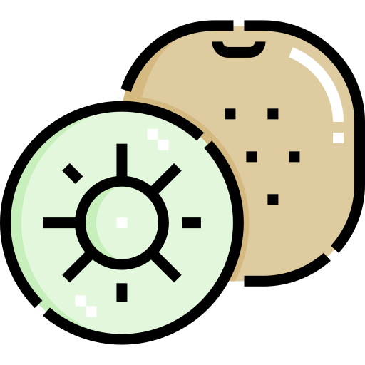 kiwi Detailed Straight Lineal color ikona