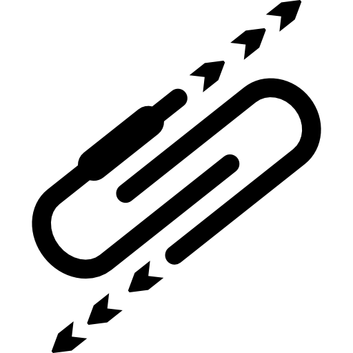 détail du circuit électronique des lignes courbes et des flèches  Icône