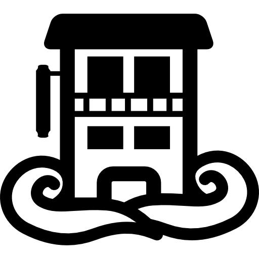 wiejski dom hotelowy  ikona