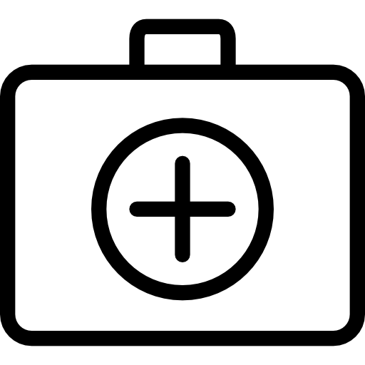 kit de primeros auxilios Cursor creative Lineal icono