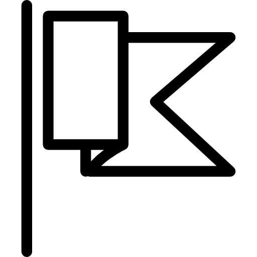 国旗 Cursor creative Lineal icon