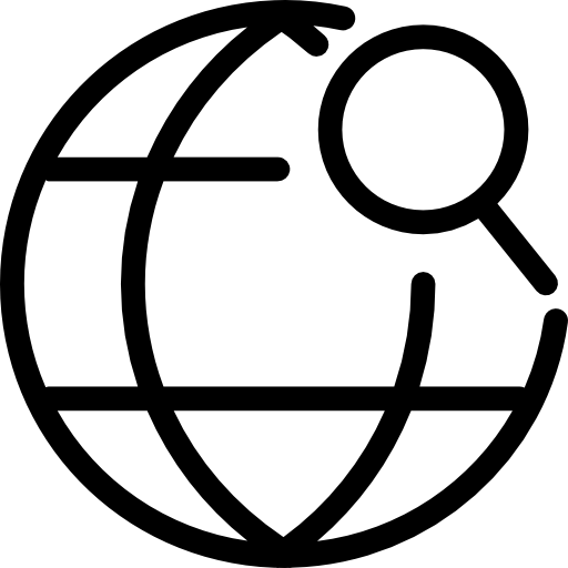 Сетка Земли Cursor creative Lineal иконка