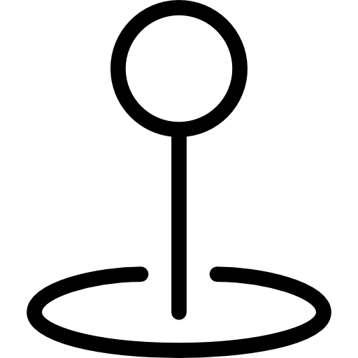 Pin Cursor creative Lineal icon