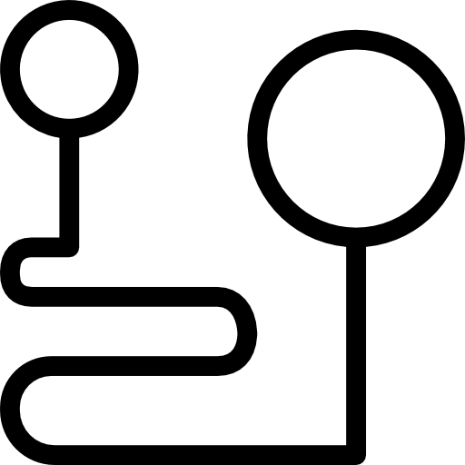 ルート Cursor creative Lineal icon