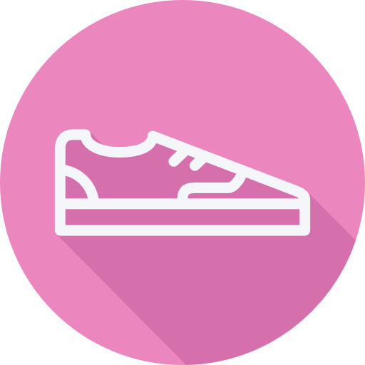 靴 Cursor creative Flat Circular icon