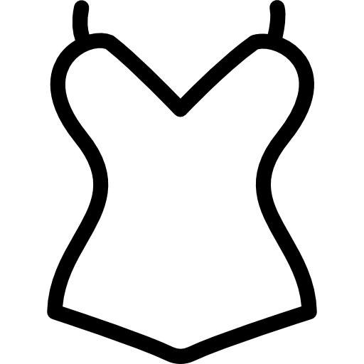 traje de baño Cursor creative Lineal icono