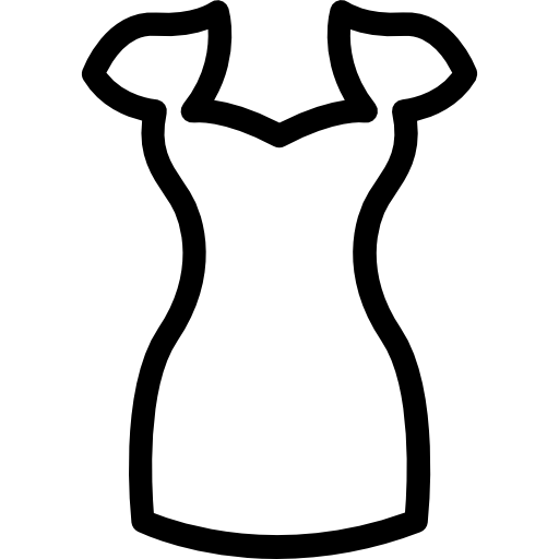 sukienka Cursor creative Lineal ikona