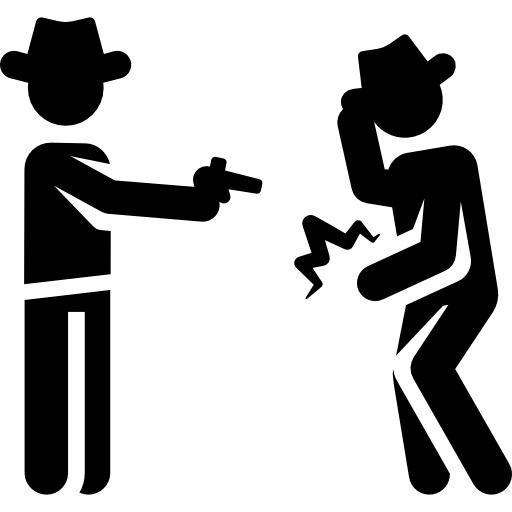 duel Pictograms Fill Icône