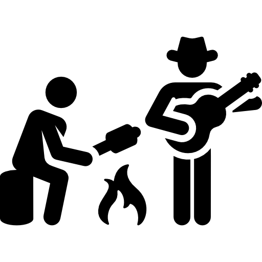 vaquero Pictograms Fill icono