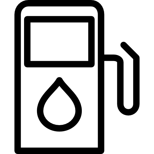 Gas station Cursor creative Lineal icon