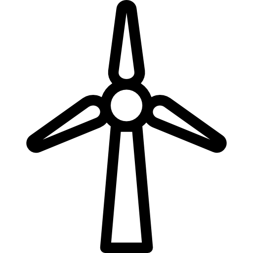 Wind mill Cursor creative Lineal icon