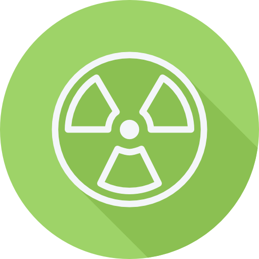 nuclear Cursor creative Flat Circular icono