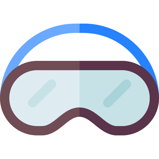 stofbril Basic Rounded Flat icoon