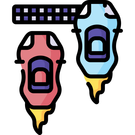 レーシングカー Special Lineal color icon