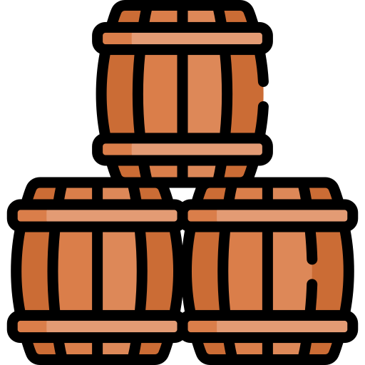 barril de vino Special Lineal color icono