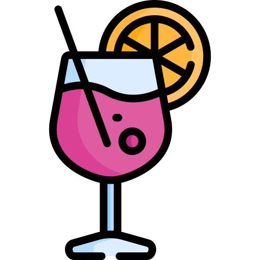 ワイングラス Special Lineal color icon
