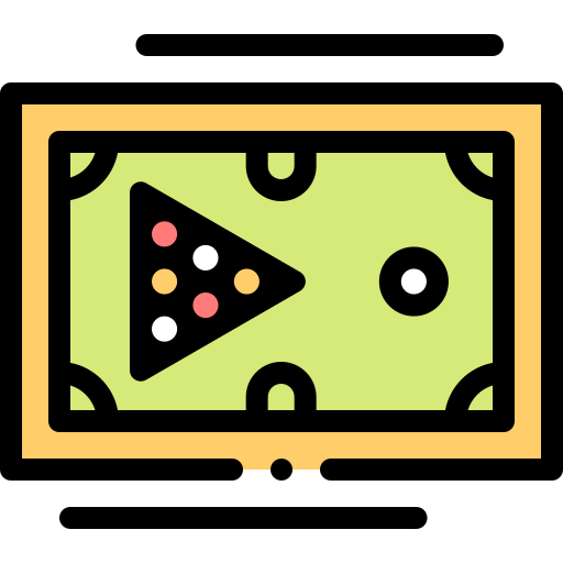 billard Detailed Rounded Lineal color icon