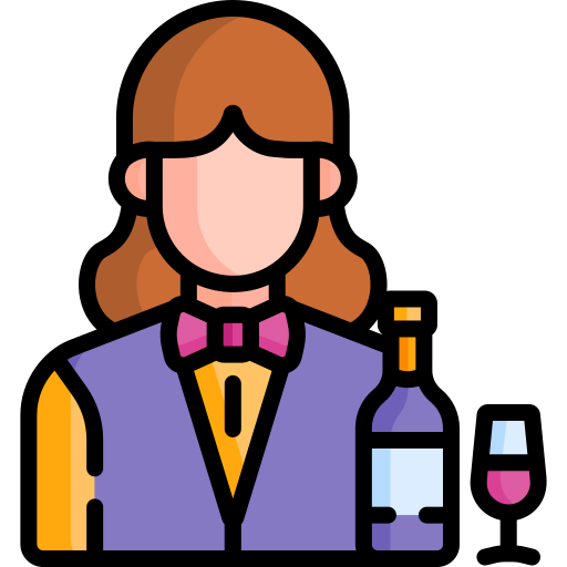 Sommelier Special Lineal color icon