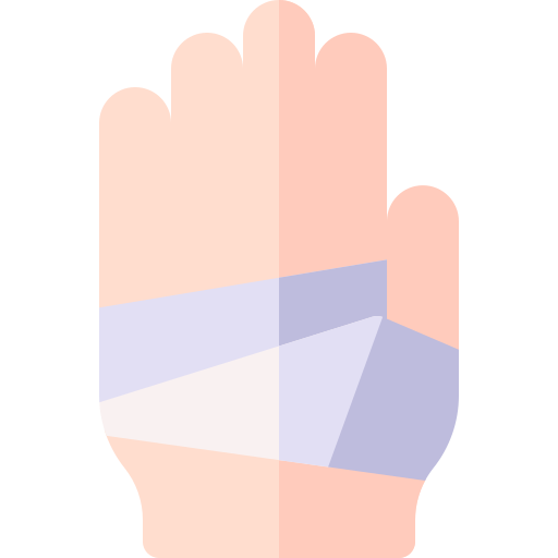 bandaż Basic Rounded Flat ikona