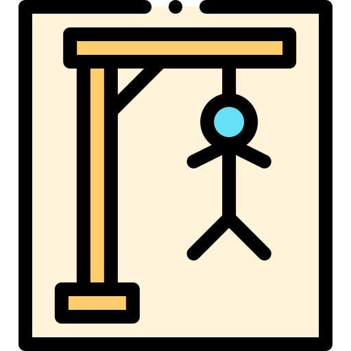 Hangman Detailed Rounded Lineal color icon