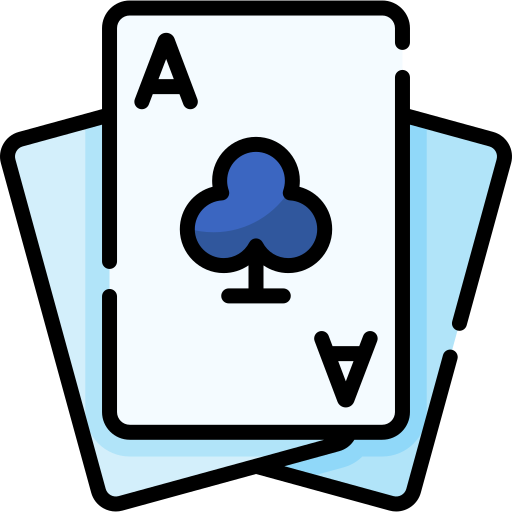jugando a las cartas Special Lineal color icono