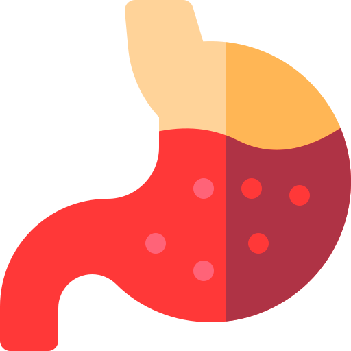 Żołądkowy Basic Rounded Flat ikona