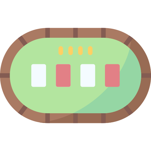 Poker table Special Flat icon