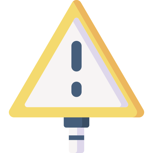 Warning sign Special Flat icon