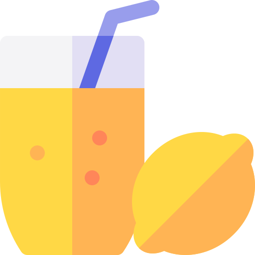 limonade Basic Rounded Flat icoon