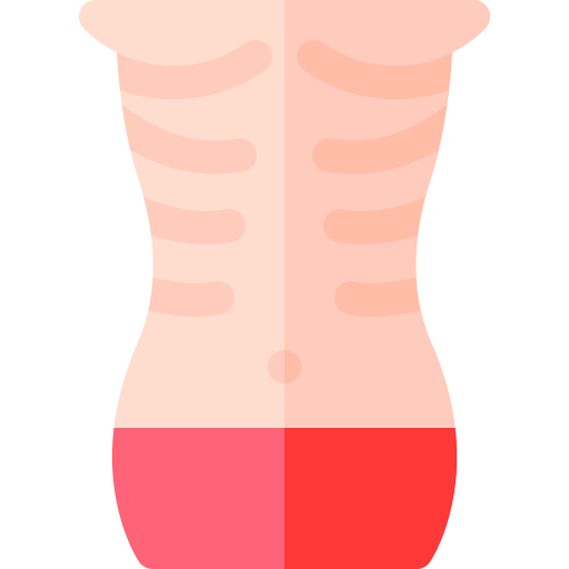anorexia Basic Rounded Flat icono