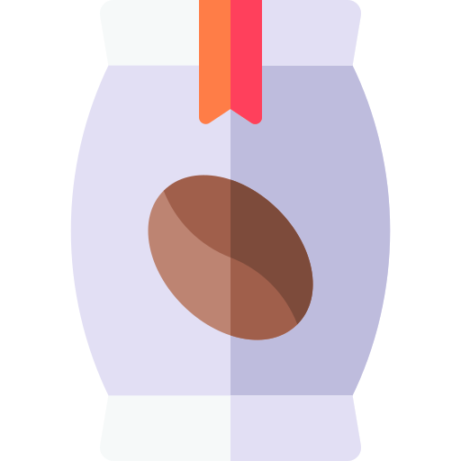 コーヒー豆 Basic Rounded Flat icon