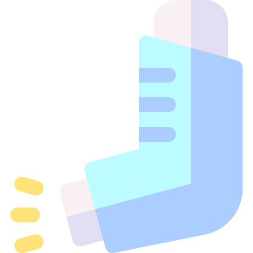 astma Basic Rounded Flat ikona